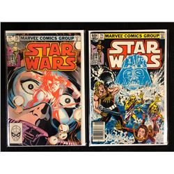 STAR WARS COMIC BOOK LOT #75, #74 (MARVEL COMICS)