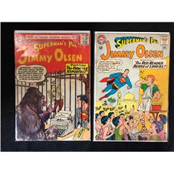 SUPERMAN'S PAL JIMMY OLSEN COMIC BOOK LOT #24, #79 (DC COMICS)