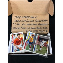 1994 UPPER DECK WORLD CUP SOCCER COMPLETE SET (#1-330)
