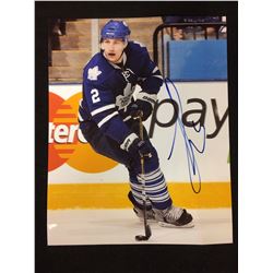 LUKE SCHENN SIGNED 8" X 10" COLOR PHOTO