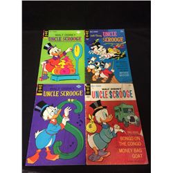 UNCLE SCROOGE COMIC BOOK LOT (GOLD KEY COMICS)