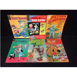 VINTAGE COMIC BOOK LOT (BUGS BUNNY, SCOOBY DOO & MORE)
