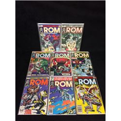 ROM SPACEKNIGHT COMIC BOOK LOT (MARVEL COMICS)