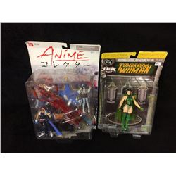 ACTION FIGURES LOT (ANIME, TOMORROW WOMAN)