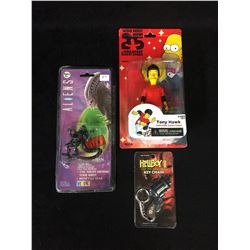 ALIENS, SIMPSONS, HELLBOY II TOY LOT