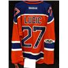 Image 1 : MILAN LUCIC SIGNED OILERS HOCKEY JERSEY W/ COA (100TH ANNIVERSARY)