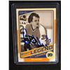 Image 1 : SIGNED 2012-13 Bill Barber  O-Pee-Chee Marquee Legends #536