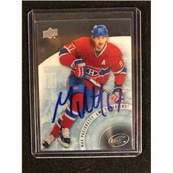 SIGNED 2014-15 Upper Deck Ice Canadiens Hockey Card #20 Max Pacioretty