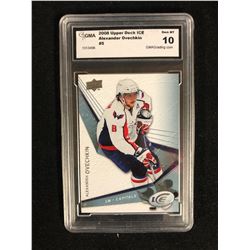 2008 UPPER DECK ICE #5 ALEXANDER OVECHKIN (GEM MINT 10) GMA GRADING