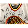 Image 4 : 1992 TEAM SIGNED CANUCKS JERSEY ( LINDEN. MCLEAN, GRAVES,....)