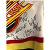 Image 5 : 1992 TEAM SIGNED CANUCKS JERSEY ( LINDEN. MCLEAN, GRAVES,....)