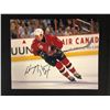 Image 1 : WAYNE GRETZKY SIGNED 8" X 10" COLOR PHOTO (TEAM CANADA)