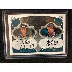 2008-09 O-PEE-CHEE PREMIERE - THORNTON/ CHEECHOO DUOS AUTOGRAPHED (43/75)
