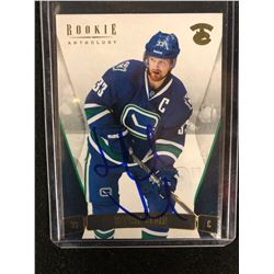 SIGNED HENRIK SEDIN ROOKIE ANTHOLOGY HOCKEY CARD