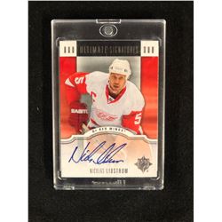 2007-08 Ultimate Collection Signatures NICKLAS LIDSTROM Autographed