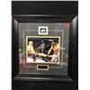 Image 1 : GEORGES ST. PIERRE SIGNED 20" X 20" FRAMED COLOR PHOTO (UFC)