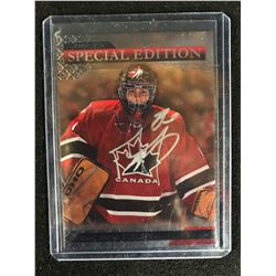 SIGNED 2013 Upper Deck Team Canada Special Edition #SE30 Marc-Andre Fleury Hockey Card