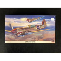 Hasegawa 1:72 Kittyhawk Mk.Ia 1a RNZAF Plastic Aircraft Model Kit #00721 (UNNASSEMBLED)