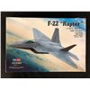 Image 1 : HOBBY BOSS 1:72 SCALE F-22 "RAPTOR" MODEL KIT (UNASSEMBLED)