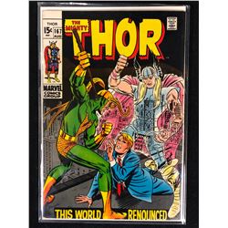 THE MIGHTY THOR #167 (MARVEL COMICS)