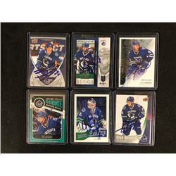 AUTOGRAPHED HOCKEY CARD LOT