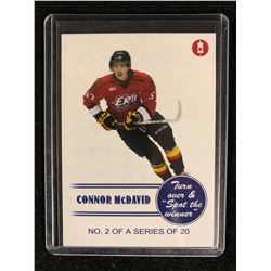 CONNOR McDAVID SPOT THE WINNER HOCKEY CARD (NO. 2 OF 20)