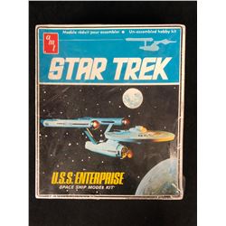 VINTAGE AMT STAR TREK U.S.S ENTERPRISE SPACE SHIP MODEL KIT
