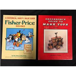 FISHER-PRICE & MARX TOYS PRICE GUIDE BOOKS LOT