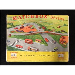 Vintage Lesney Matchbox Roadway Series R-1 1964 Map Set Made In England