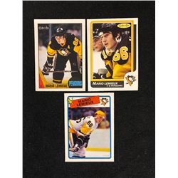 MARIO LEMIEUX HOCKEY TRADING CARDS LOT