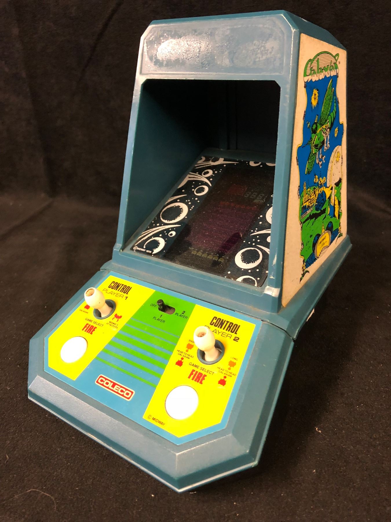 COLECO GALAXIAN 1981 TABLE TOP VIDEO GAME