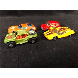 VINTAGE DIE-CAST TOY CAR LOT
