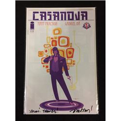 SIGNED CASANOVA #1 1ST PRINT MATT FRACTION GABRIEL BA 2006
