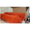 Image 2 : 2 ROLLS OF ORANGE PLASTIC FENCING
