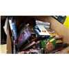Image 2 : BOX OF DVDS AND VIDEO GAMES
