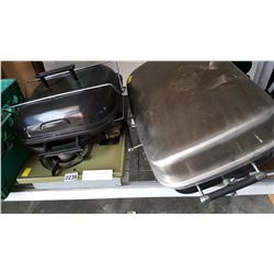 PROPANE BURNER AND 2 BARBECUES