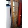 Image 1 : WOOD AND GLASS DOOR