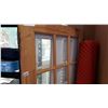 Image 2 : WOOD AND GLASS DOOR