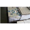 Image 2 : 30 BOXES, NEW MODERN BLUE/BEIGE MOSAIC WALL/BACKSPLASH TILE 12 INCH BY 12 INCH 10PC/BOX