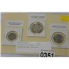 Image 2 : LOT OF 3 US COINS - 1904 SILVER NICKEL INCLUDED