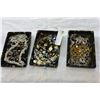 Image 1 : 3 TRAYS OF JEWELLRY