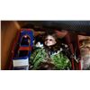 Image 2 : 2 TRAYS OF COLLECTABLE PORCELAIN DOLLS