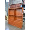 Image 2 : 4 PIECE PINE BOOK SHELF UNIT