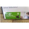 Image 2 : NEW INSIGNIA OVERSTOCK FULL MOTION TV WALL MOUNT 47 TO 80 INCH