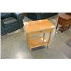 Image 2 : WOOD SIDE TABLE WITH DRAWER