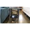 Image 3 : ROUND MODERN 2 TIER GLASSTOP ENDTABLE