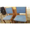 Image 2 : PAIR OF TEAK MCM DINING CHAIRS