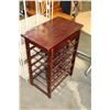 Image 1 : 1 DRAWER WINE RACK STAND
