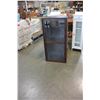 Image 1 : BROWN GLASS DOOR DISPLAY CASE