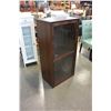 Image 2 : BROWN GLASS DOOR DISPLAY CASE